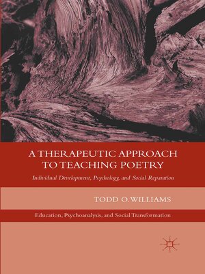 cover image of A Therapeutic Approach to Teaching Poetry